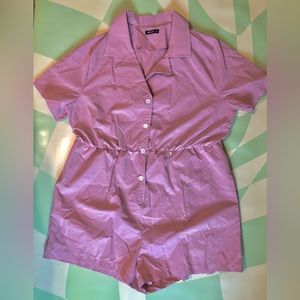 Shein mauvey pink romper